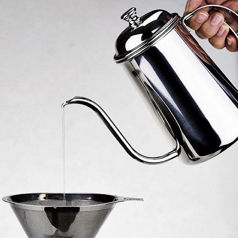 Árabe Estilo Drip Copper Fabricante de chá de café Caldeira